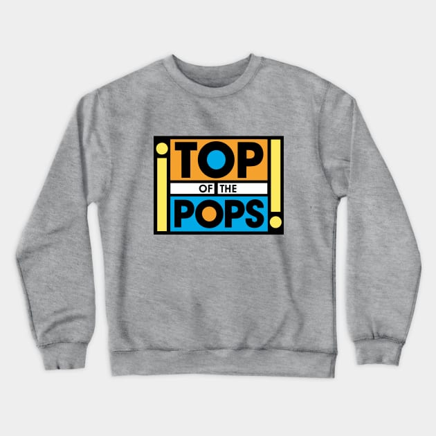 Top Of The Pops Crewneck Sweatshirt by The Bing Bong art